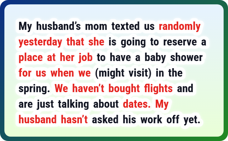 ‘Apparently I’m Not Needed’: MIL Melts Down When Her Baby Shower Idea Is Rightfully Rejected