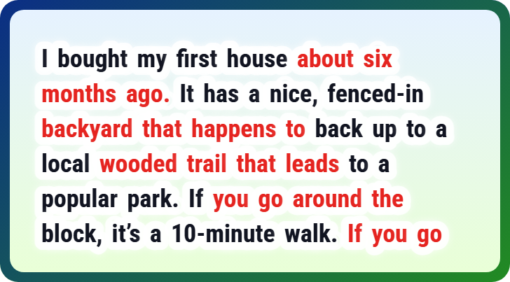 Am I Wrong for Not Letting My Neighbor’s Kids Use My Backyard as a Shortcut?